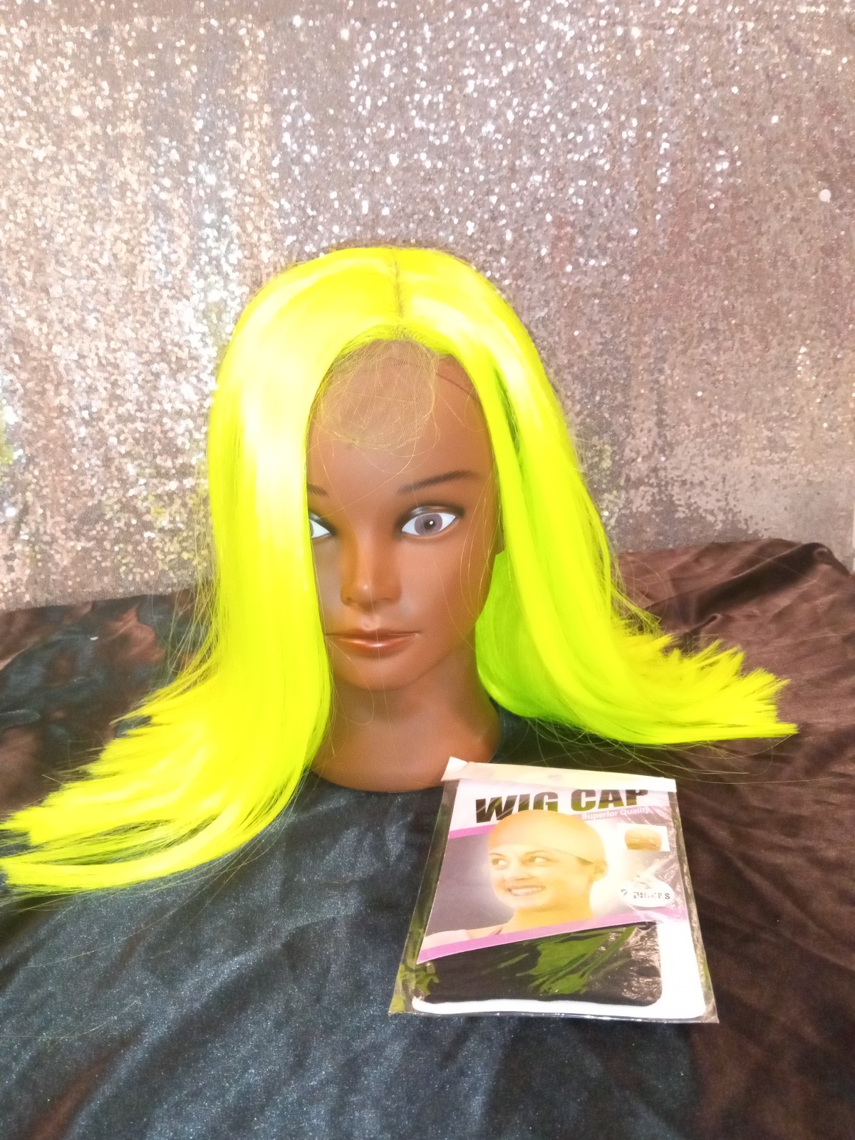 Lime Green Lace front