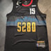 Nikola Jokic Denver Nuggets 5280 Black City Jersey #15 2XL