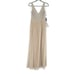 NWT Adrianna Papell BHLDN Bryce Pearl Beaded Long Gown in Champagne