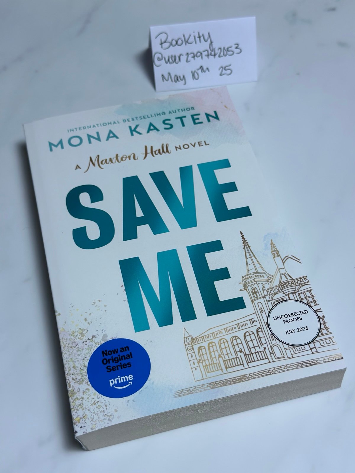 Save Me by Mona Kasten ARC/Galley