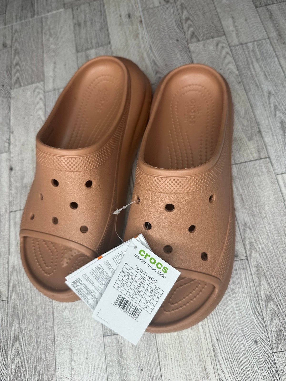 Crocs Crush Slides sandals size 10 Women