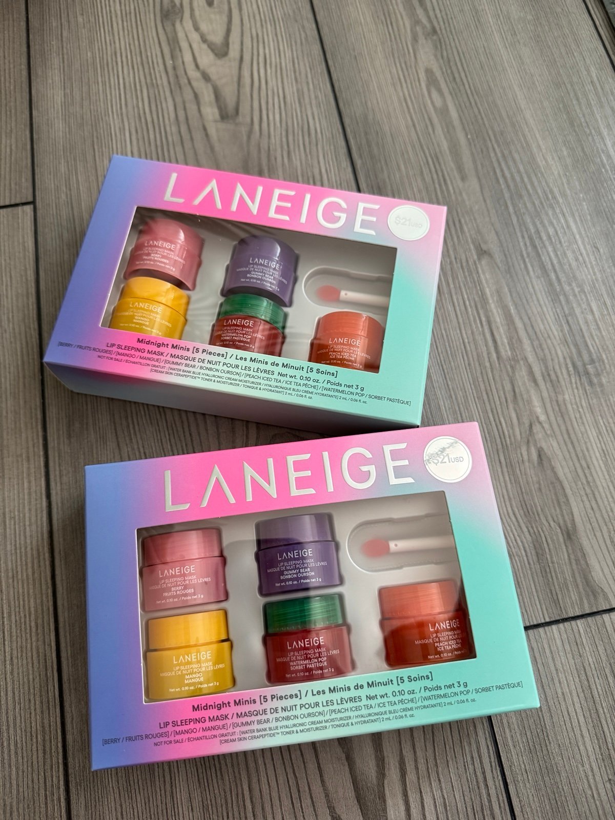 Laneige midnight minis