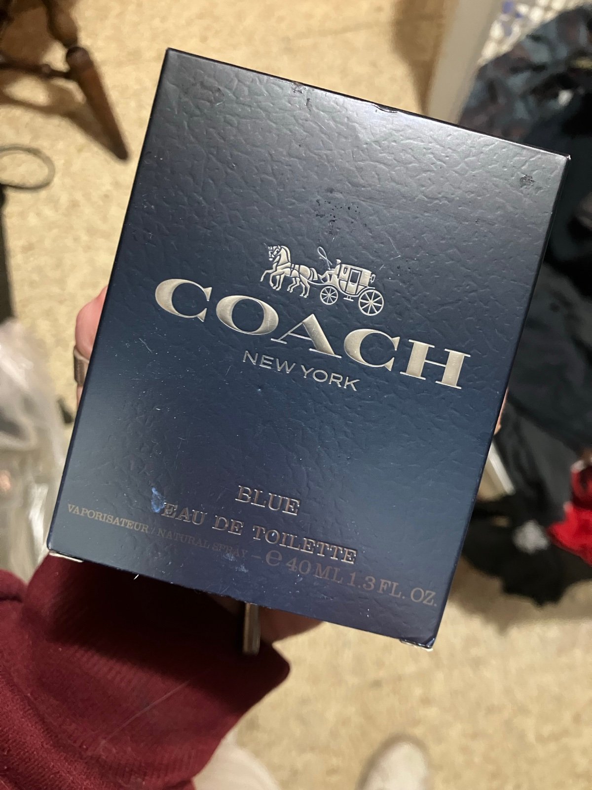 NIB Coach Blue men’s fragrance