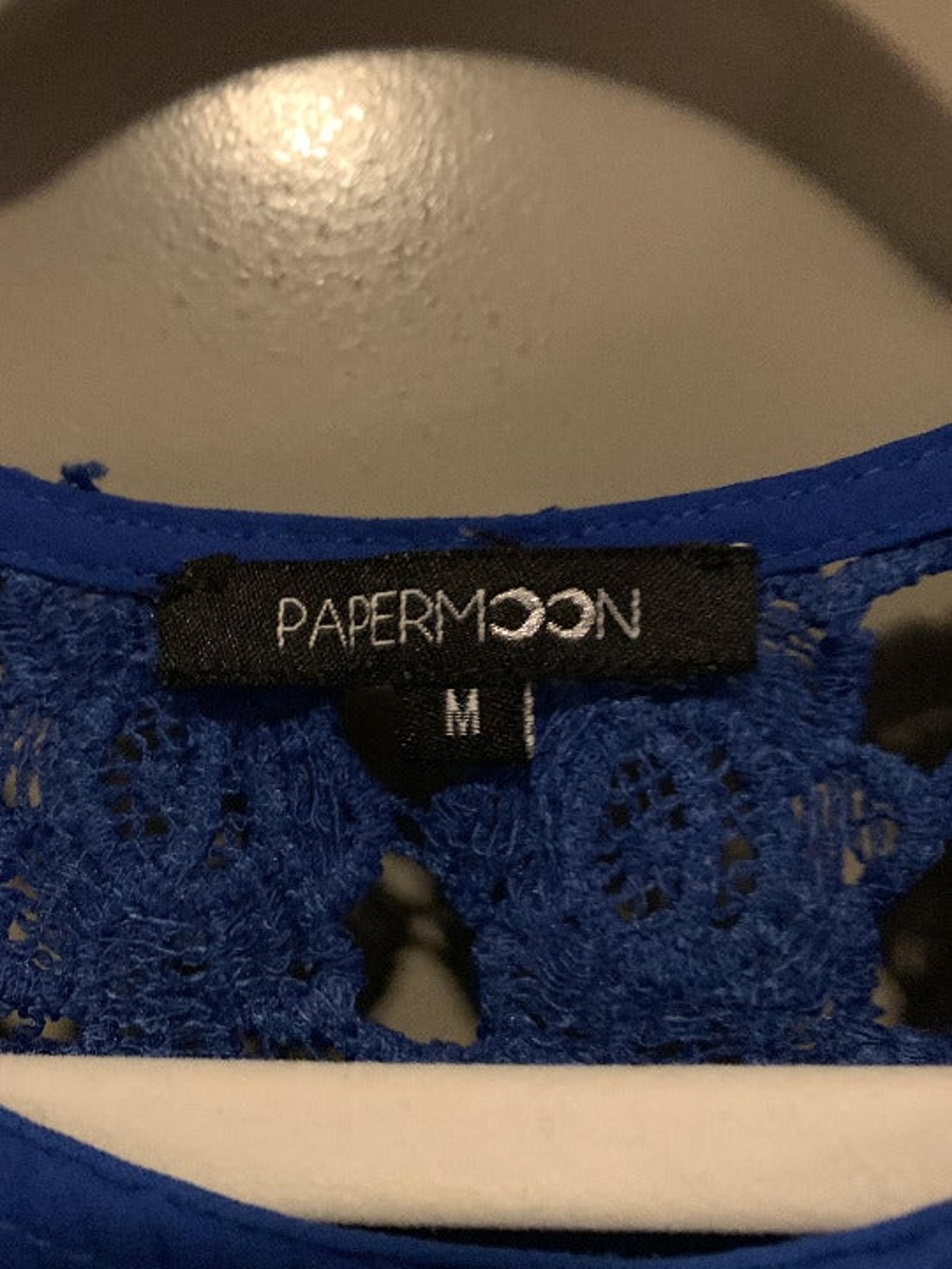 PAPERMOON Krina Lace Back Detail Tank