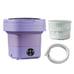 Mini Portable Washing Machine (Purple/Green)
