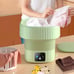 Mini Portable Washing Machine (Purple/Green)