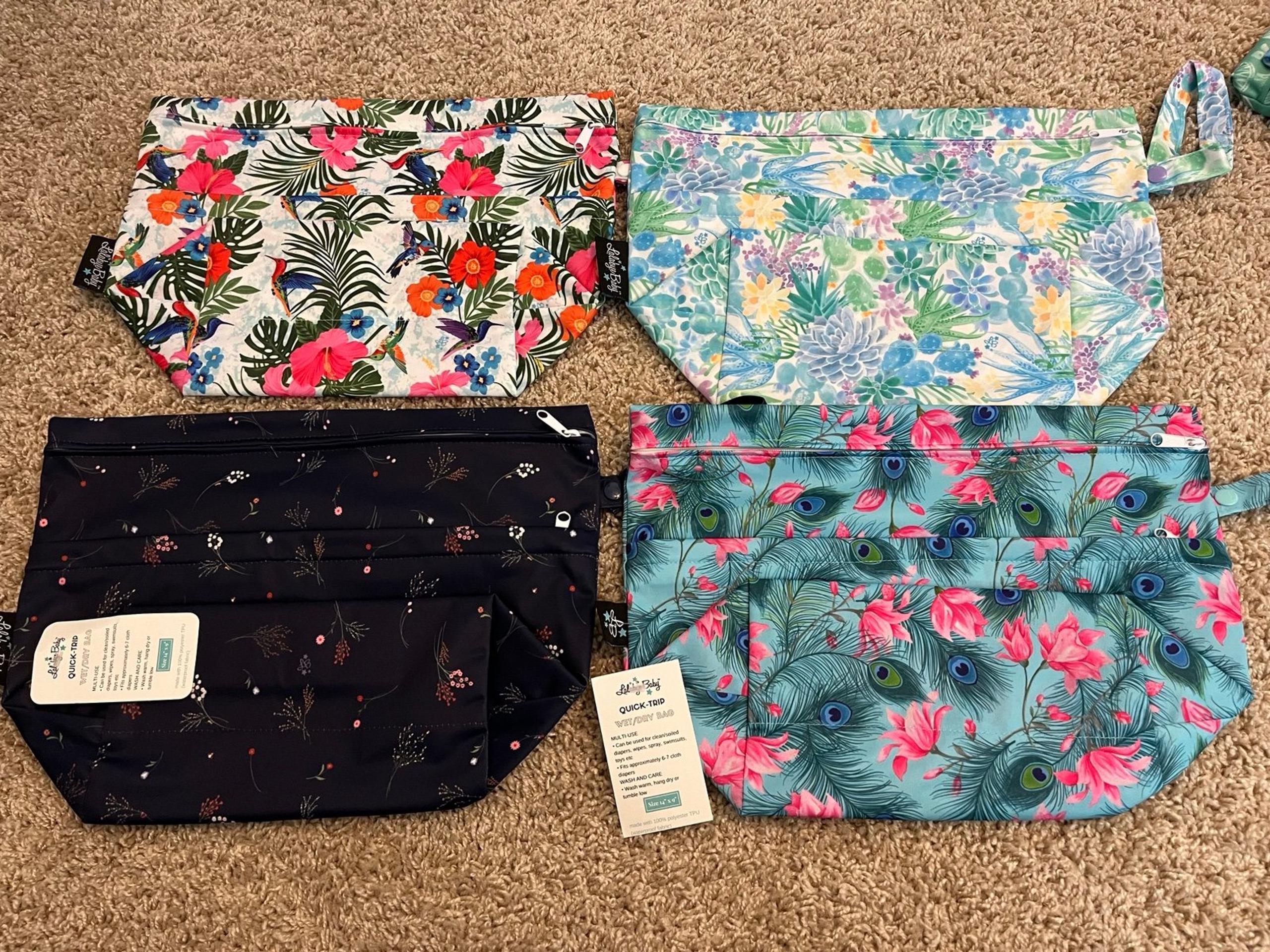 Lalabye Floral Wet Bags