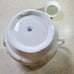 G396~ Royal Tara Trellis Shamrock Scalloped Tea Pot 9 Tall - 4 Cup