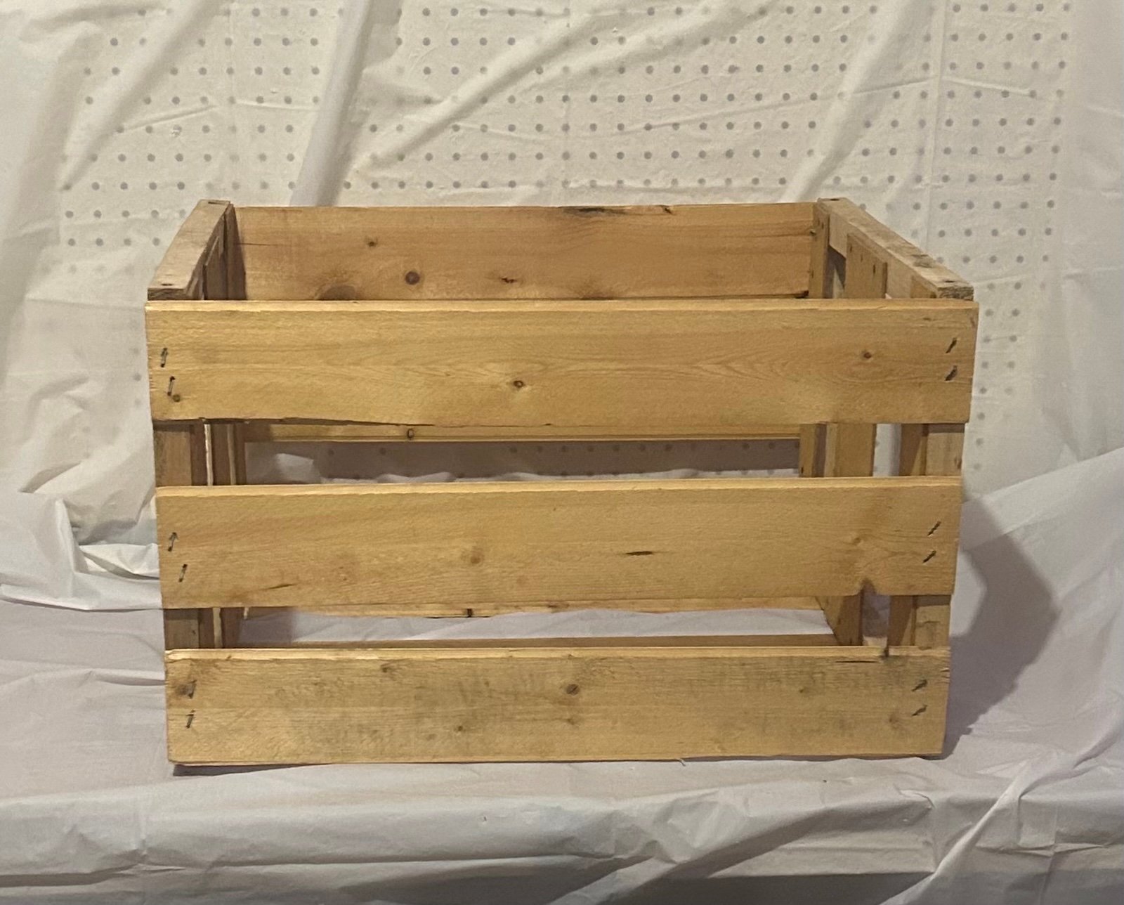 Wooden Display / Storage Crate (Lot of 10) 23”L x 19”W x 14”H *LOCAL P/U ONLY*