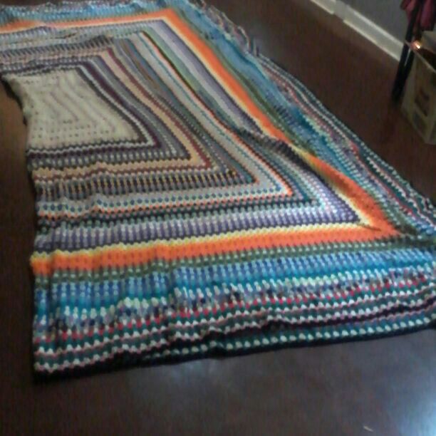 Colorful Handmade Afghan