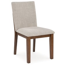 Kraeburn - Beige / Brown - Dining Upholstered Side Chair (Set of 2)