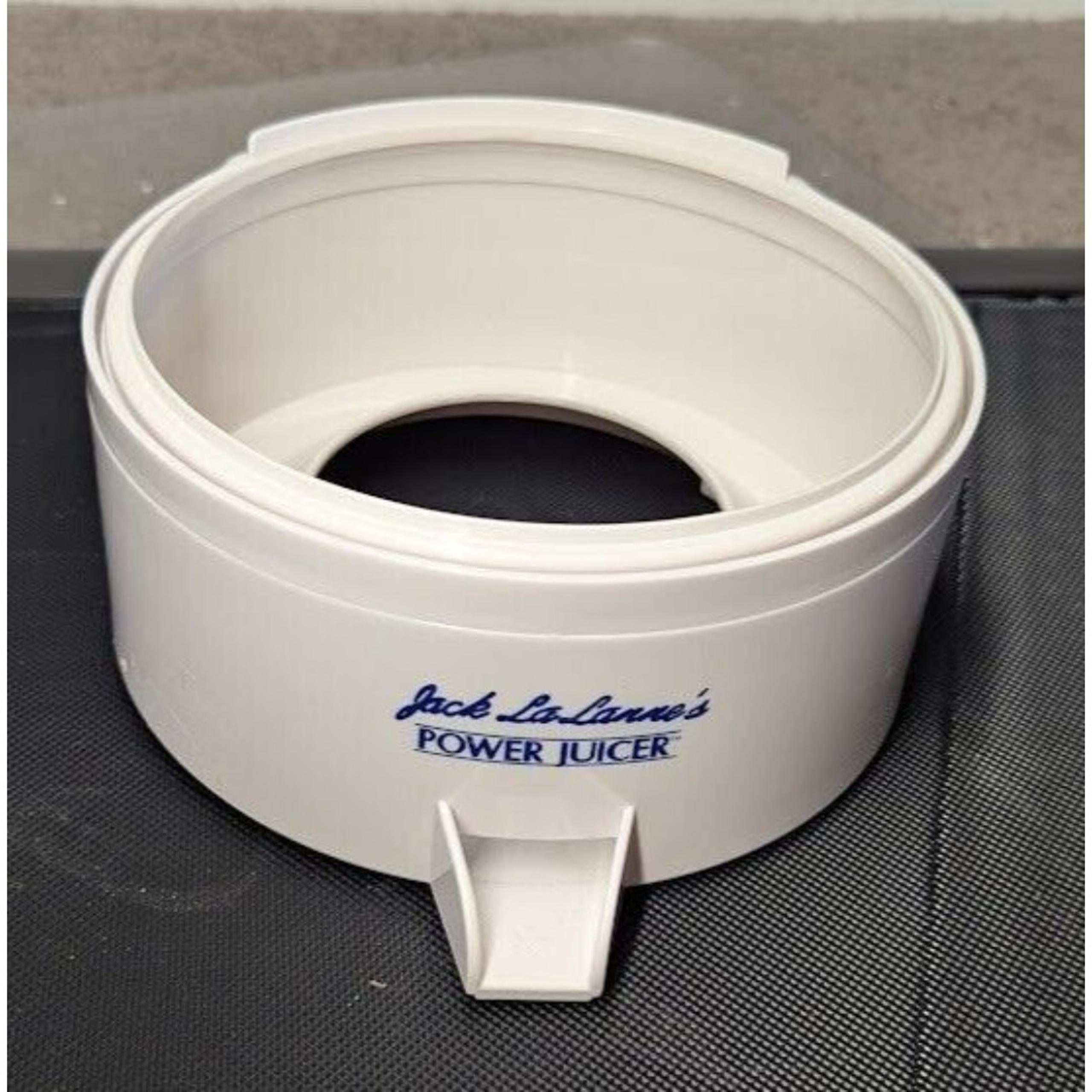 Jack LaLanne's Power Juicer CL-003AP Replacement Bin Bowl Receptacle with Spout