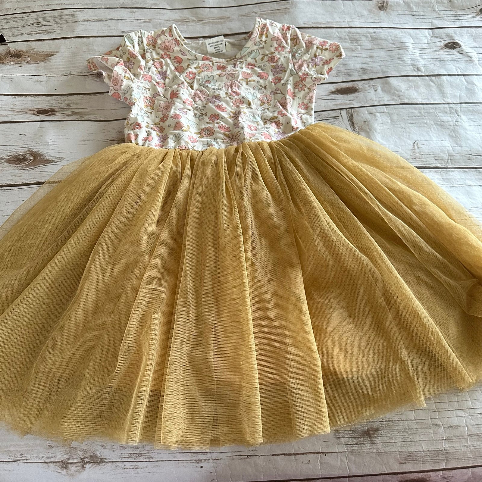 Taylor Joelle floral dress play minor runs 7y