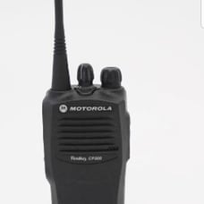 3 Motorola CP200 UHF radio walkie-talkie