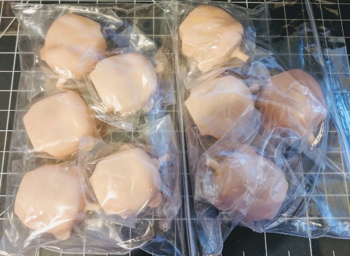 Nendoroid Blank Face Plate Lot 9 Pieces