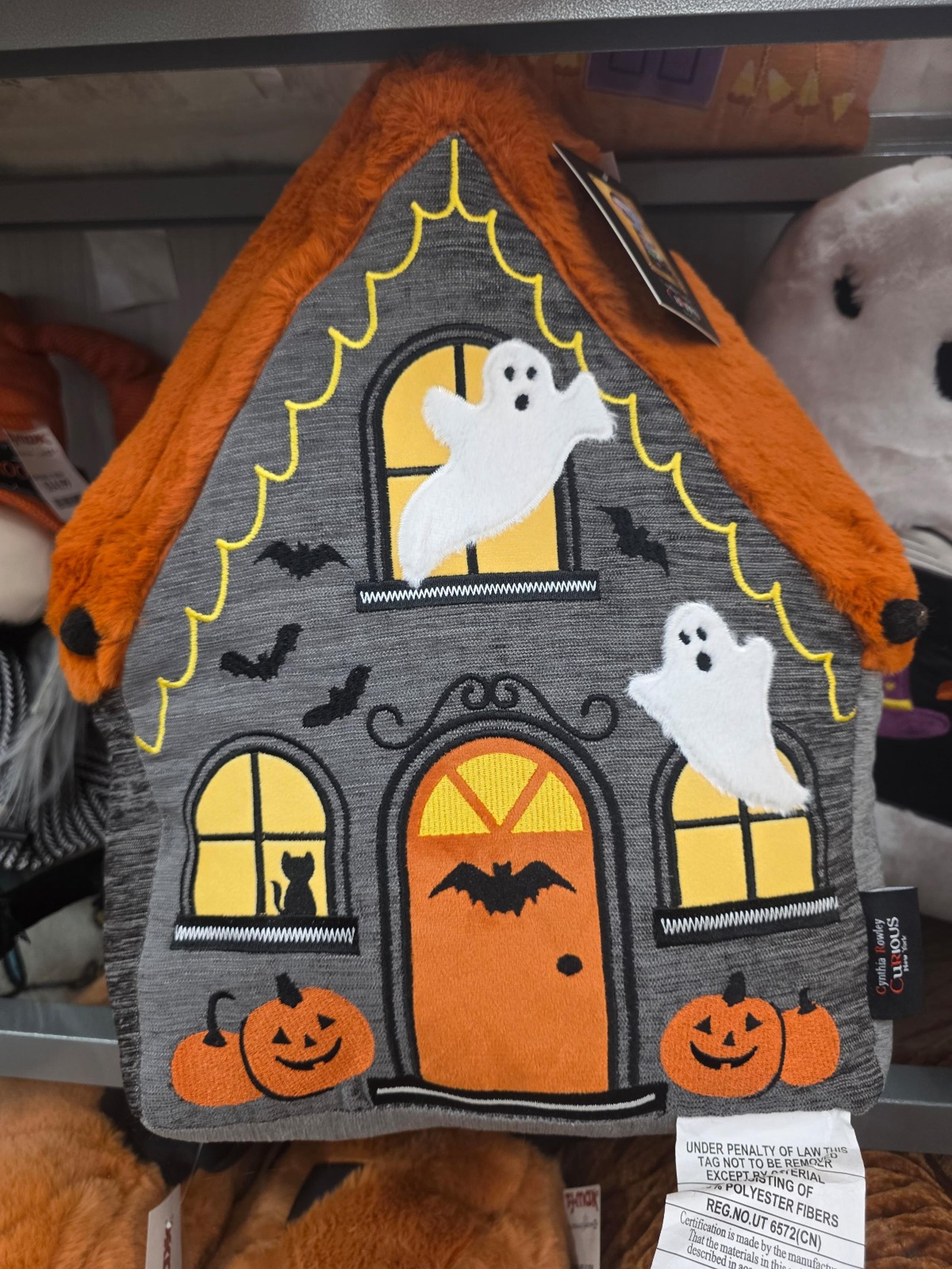 Haunted House Pillow-NWT