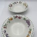 VTG FARBERWARE CHINA ORCHARD 3060 - 9.25” Serving Bowl,Salad - RETIRED Set Of
