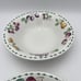 VTG FARBERWARE CHINA ORCHARD 3060 - 9.25” Serving Bowl,Salad - RETIRED Set Of