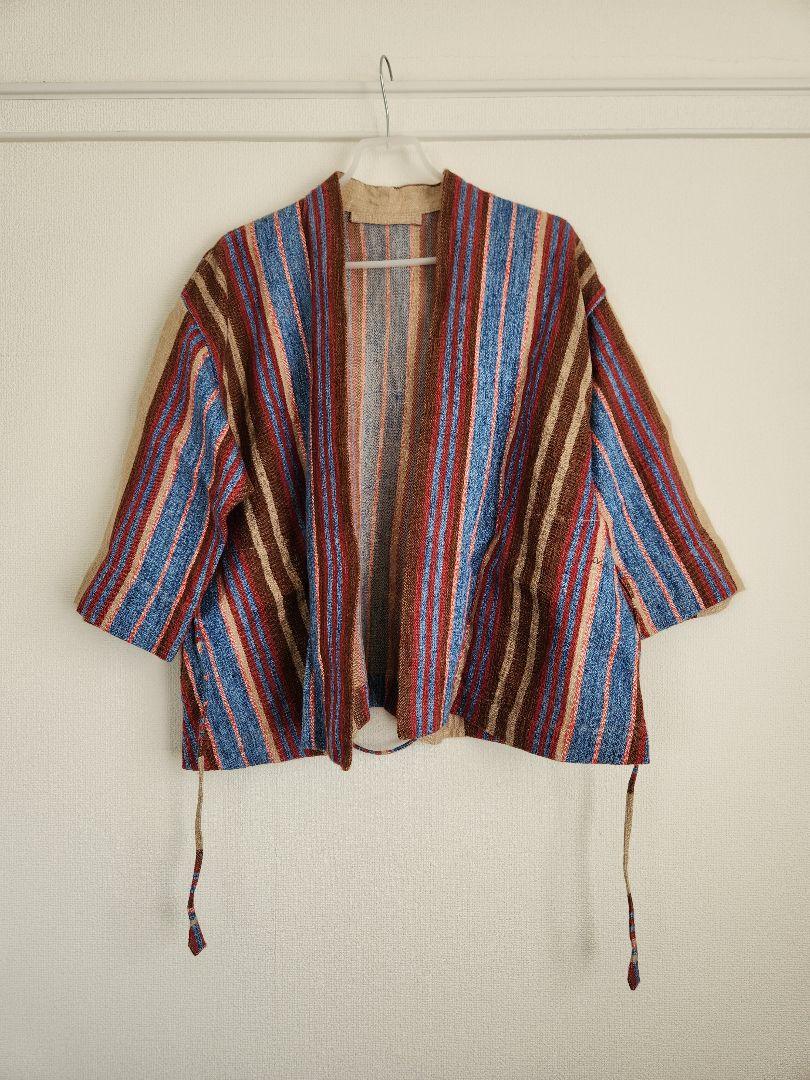 45R Cotton Linen Jacquard Bolero