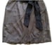 White by Vera Wang Dress Gray Illusion Neckline Sash Belt Formal Size 14 NEW