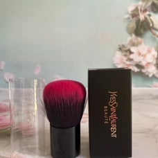 YSL Yves Saint Laurent Kabuki Brush Black & Fuchsia