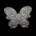 Vintage Butterfly Belt Buckle