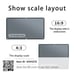 Screen folding home projector cloth