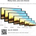 Screen folding home projector cloth