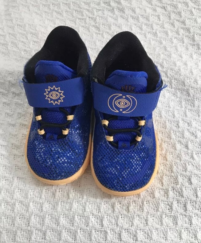 Nike Infant/ Baby Kyrie 7 TDV CT4980-400 Hyper Royal/Hyper Royal/Black Size 5C