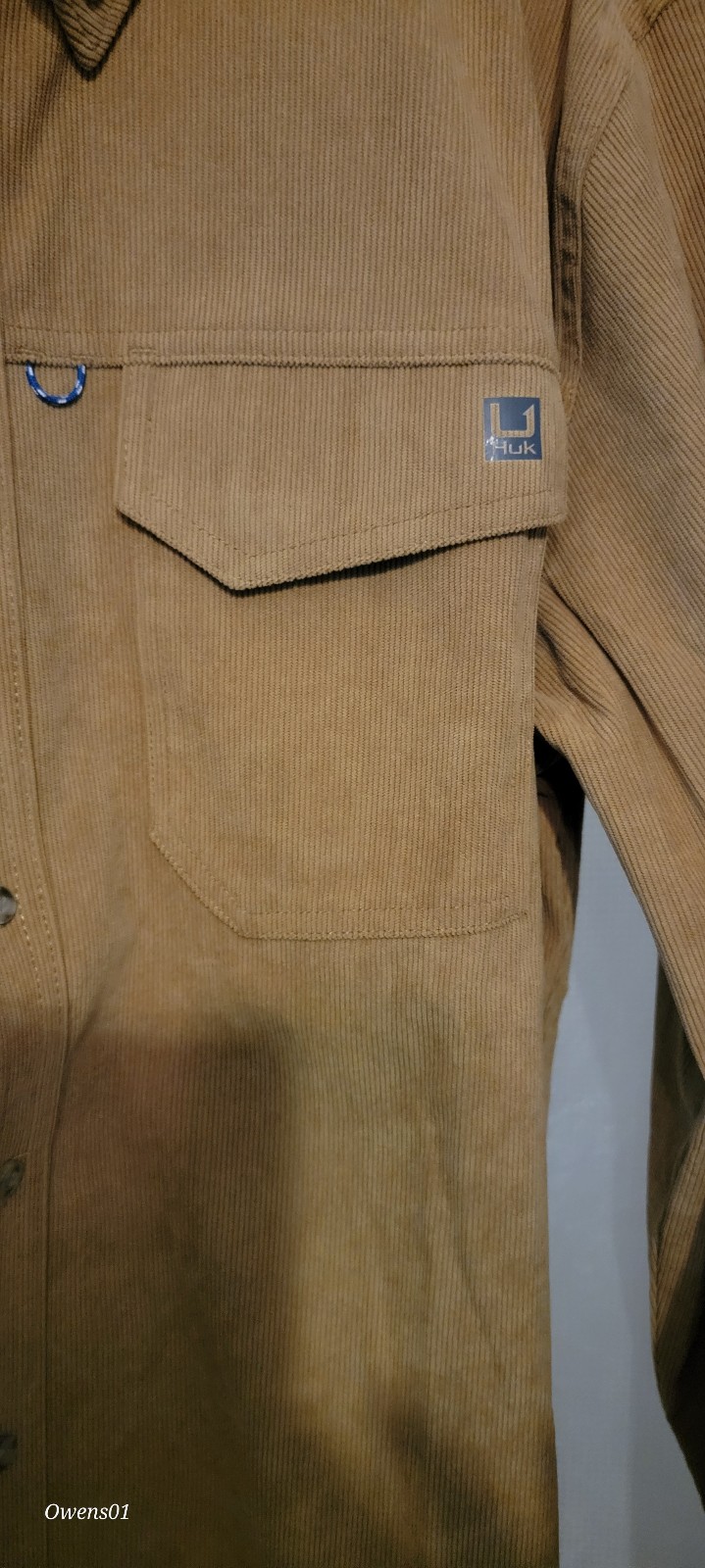 Corduroy shirt by HUK