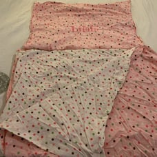 Pottery Barn Kids reversible twin duvet