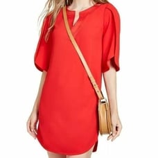 Trina Turk Clairette Tulip-Sleeve Shift