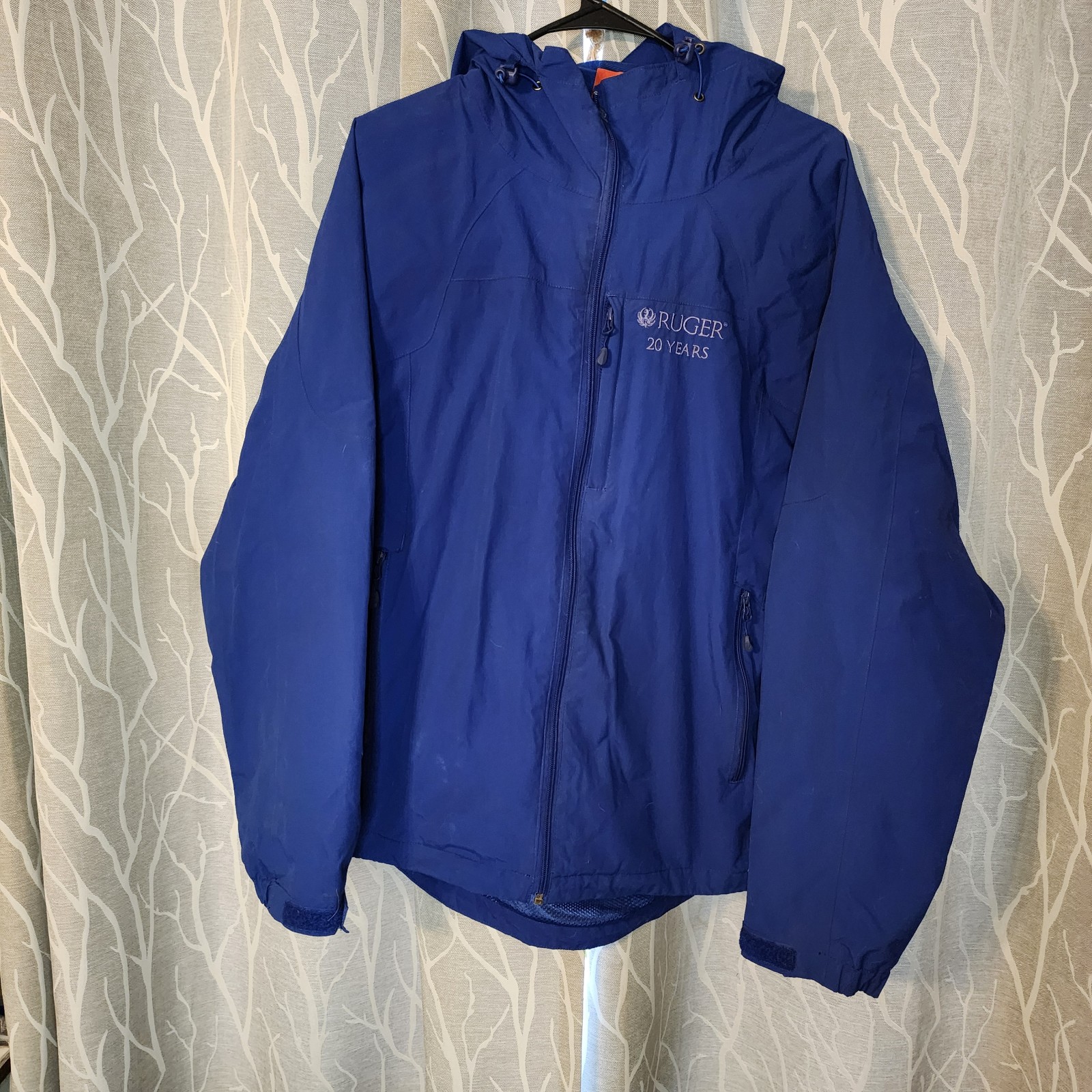 Rare Ruger 20 anniversary jacket blue sixe large