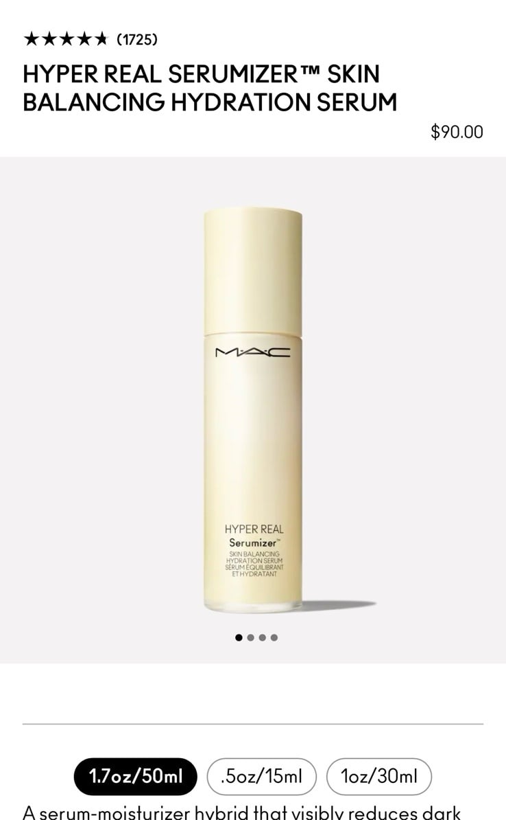 Mac Hyper real serum