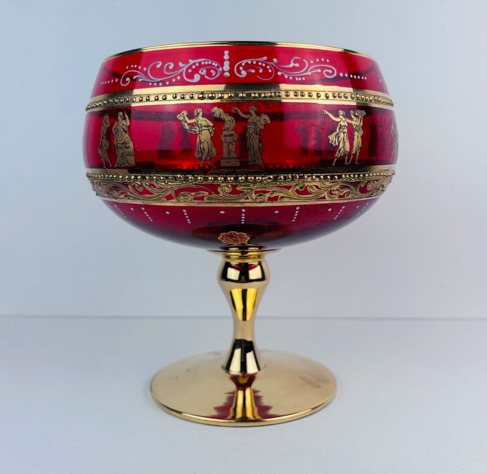 Vintage 1960’s Ardalt mid-century Italian compote