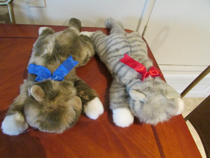 TY CLASSIC CATS (Laying Flat Versions) AL E KAT & SPICE