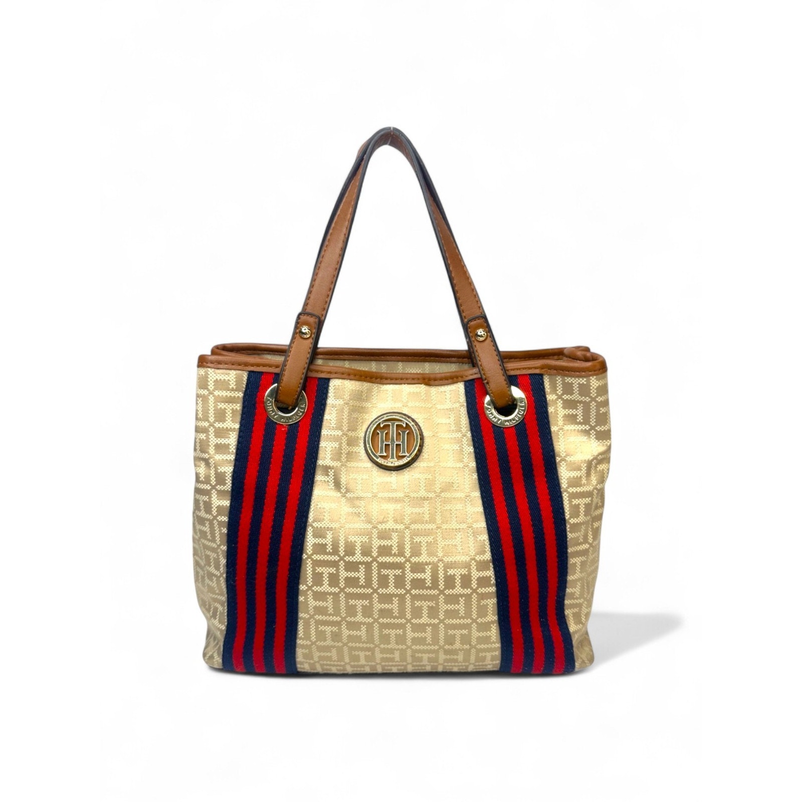 Tommy Hilfiger Tan Tote Bag