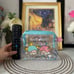 Kiki Lala twin Star clear glitter pouch new