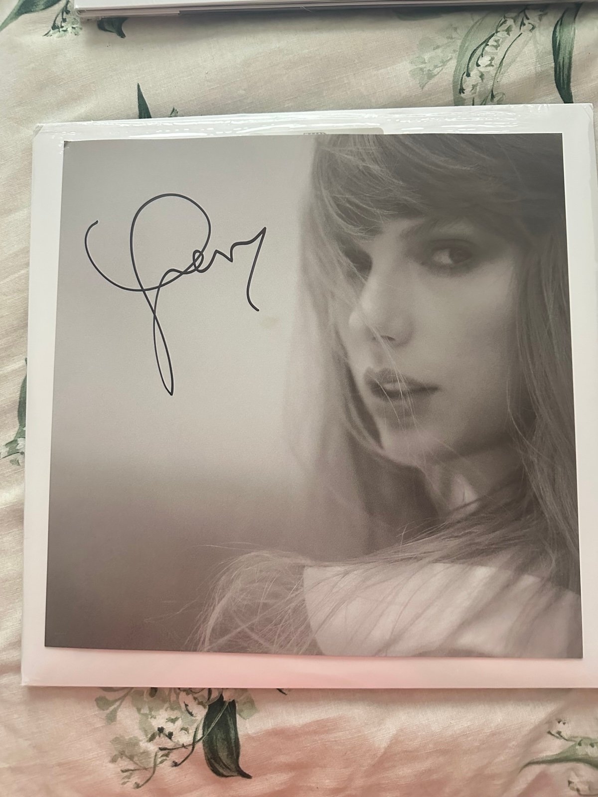 SIGNED TTPD Vinyl Insert - Taylor Swift