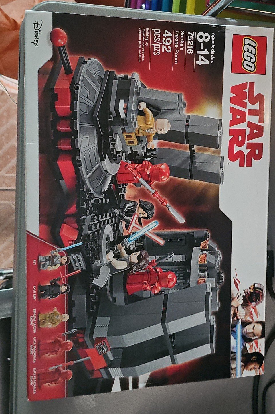 Snoke s Throne Room LEGO Toys Mercari