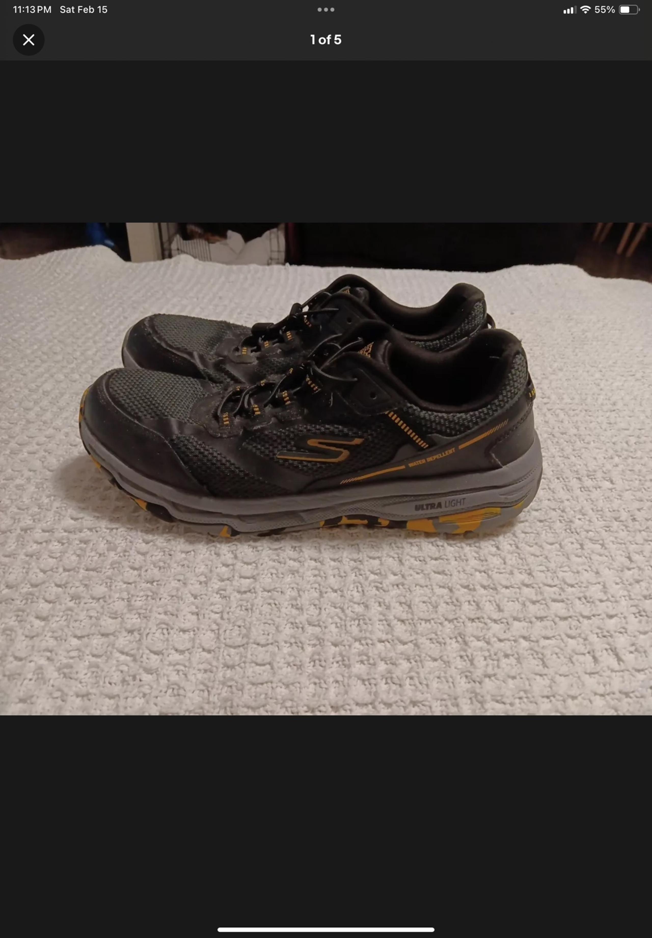 SKECHERS MEN'S GO RUN TRAIL ALTITUDE  WATER-REPELLENT RUNNING SHOE SIZE 11