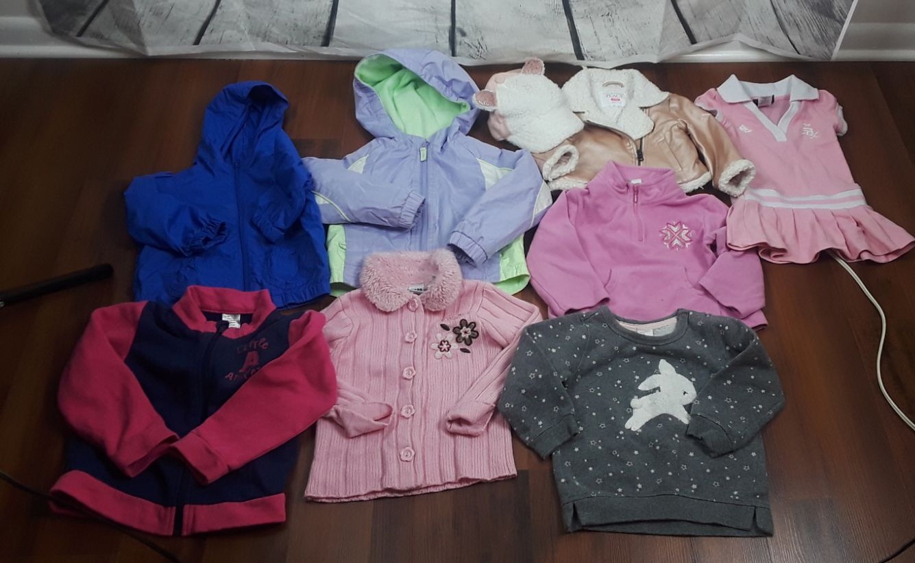 Toddler Girls Winter Fall Jackets Bundl