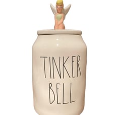 Disney Tinkerbell Canister Lid by Rae Dunn NEW Without Tags