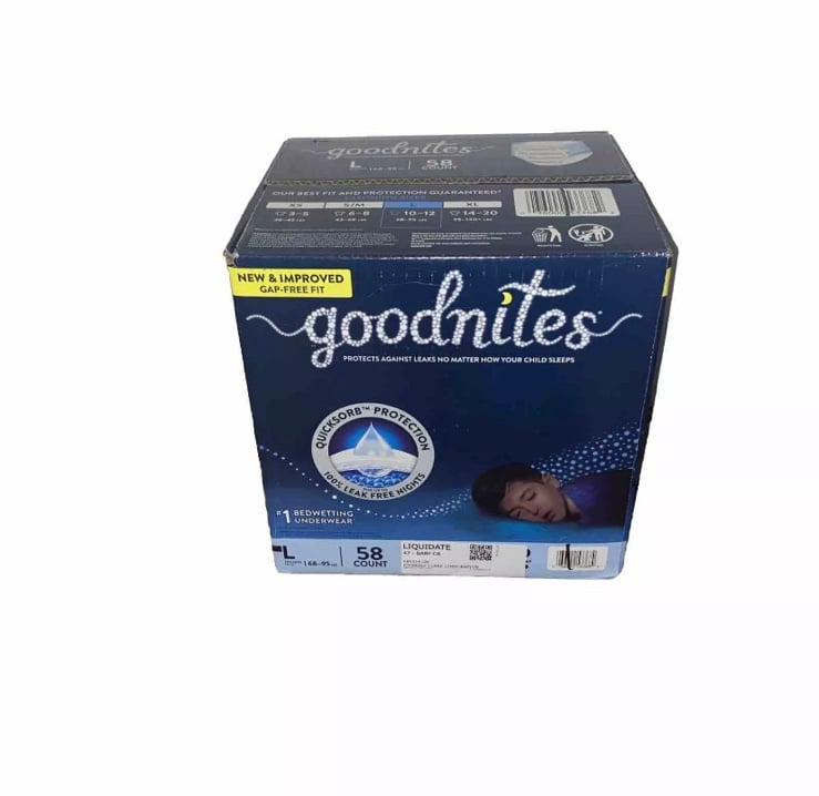 Goodnights Size L 58ct