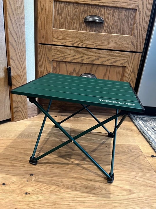 Portable Folding Beach Table - Lightweight Travel Camp Table | Small Camping Tab