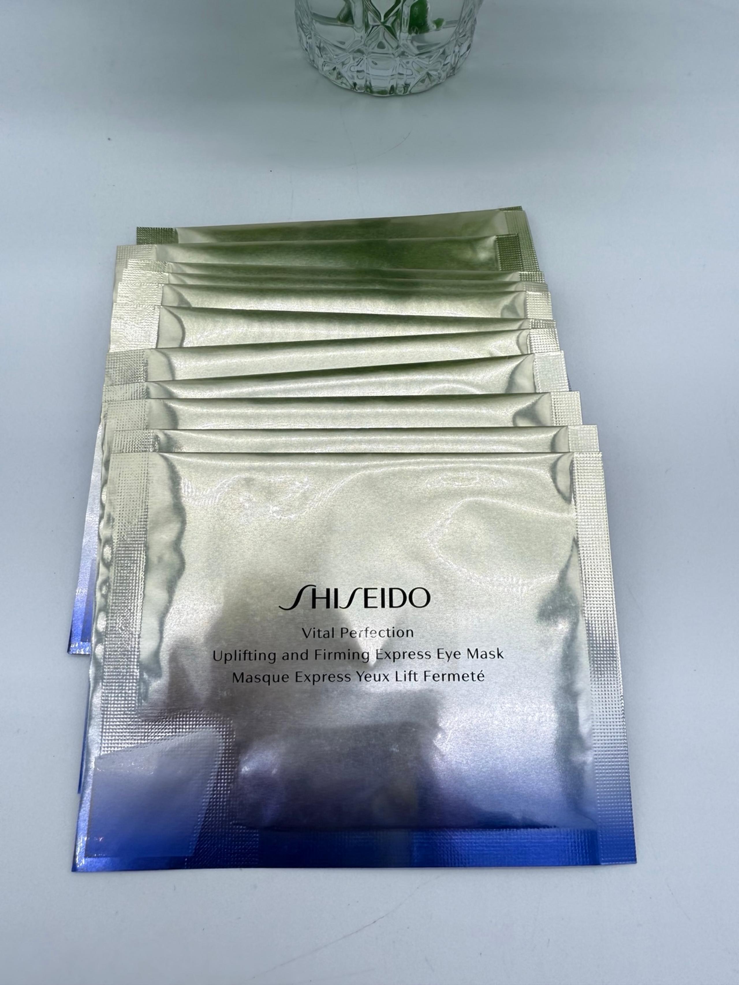 12 Pairs Shiseido Vital Perfection Uplifting and Firming Express Eye Mask