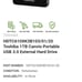 Portable Outboard hard drive with usb
