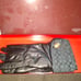 Coach leather gloves
