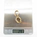 Estate Sale Fine Jewelry 14k Multi-Tone Gold Hoop Earrings 2.9g Women's Girl's