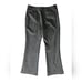 ELIE TAHARI Gray Glen Plaid Flare Wool Pants | SZ 6